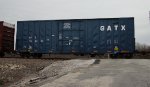 Blue GATX Box Car